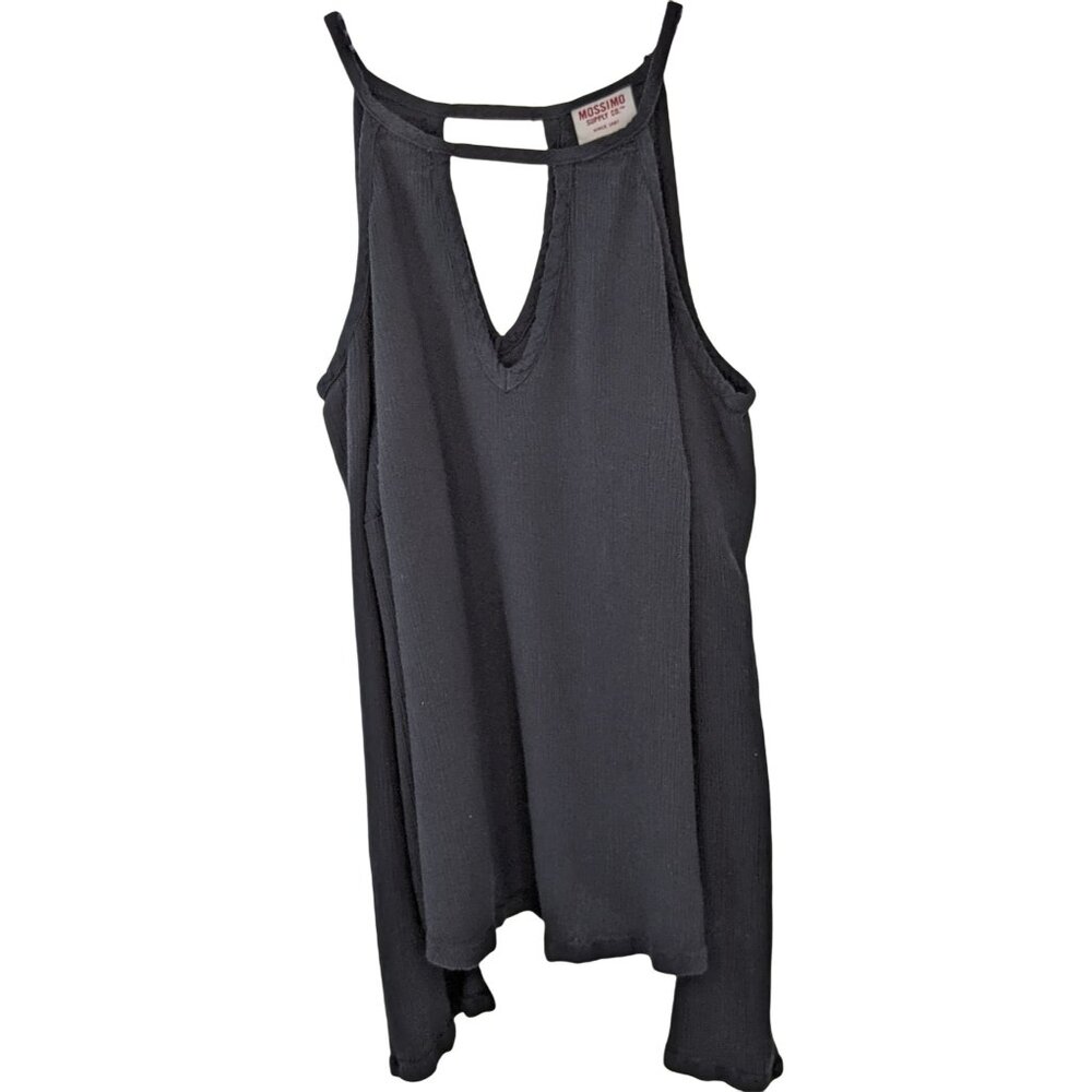 Mossimo Supply Co Small Black  Rayon Tank Top 40g